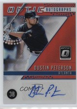 2018 Panini Donruss Optic Red Prizm 17/25 Dustin Peterson #OA-DU Auto 1cc7