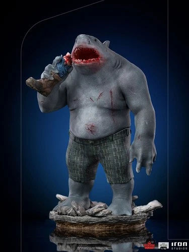 Iron Studios DC The Suicide Squad KING SHARK 1/10 Deluxe  Art Scale Statue