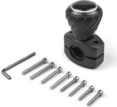 Deluxe Steering Wheel Power Handle Spinner Knob   Universal Steering Wheel Fit