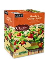 4x Boxes 24ct Ea Mandarin Orange Spice® Tea, Single-Serve K-Cup Pods, 96 Count