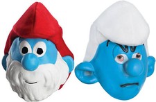 Máscara de Disfraz de Papá Pitufo y Grouchy TV para Adultos