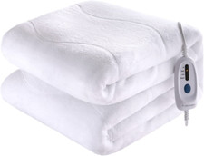 Heated Mattress Pad Quilted Heating Electric Matress Bed Warmer Heater Fitted Ne