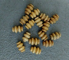 Wooden Barrel Beads 13x20 mm 50pc. pck