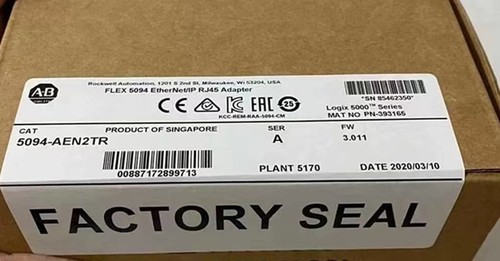 NEW Allen Bradley 5094-AENTR Flex 5000 Dual-Port EtherNet/IP Adapter ...