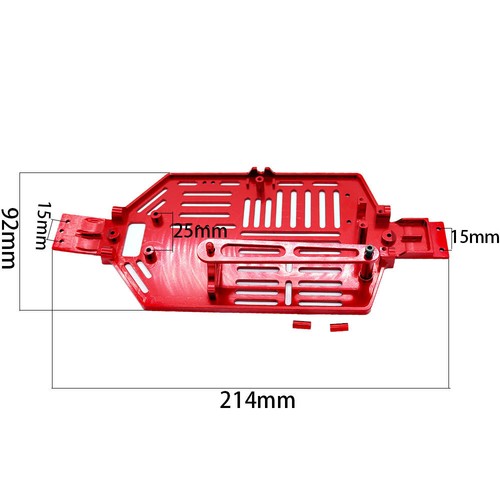 Aluminium Alloy Chassis Frame Board For 1/16 SG1603 SG1604 UD1601 UD1602 FS US - Picture 4 of 12