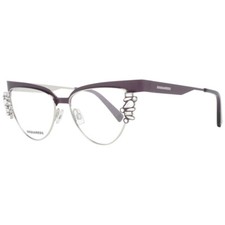 DSQUARED2 DQ5276 082 Purple Silver Metal Cat ...