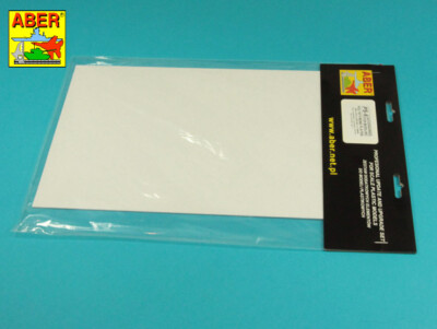 MW22 ABER MODELS PS6 POLYSTYRENE PLATES 195 X 315 X 2,00 MM X 1 PCS.  for