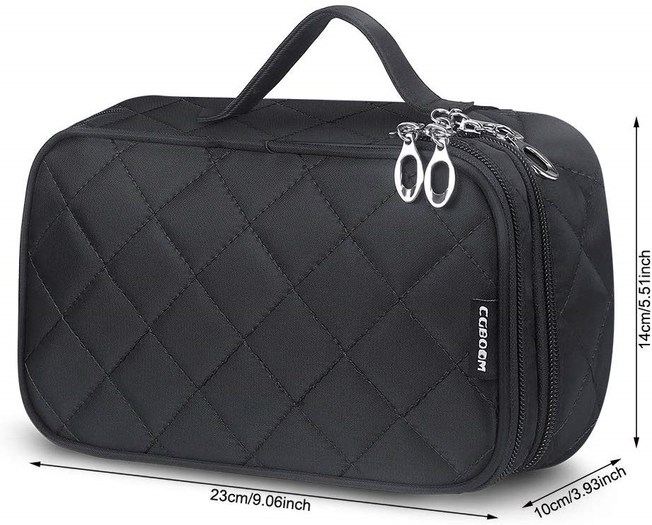 Make Up Bag Organiser for Women, Travel Cosmetic Bag Waterproof with