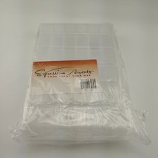 Plastic Organizer Box with Dividers 36 Compartment Organizer - Bead Organizer