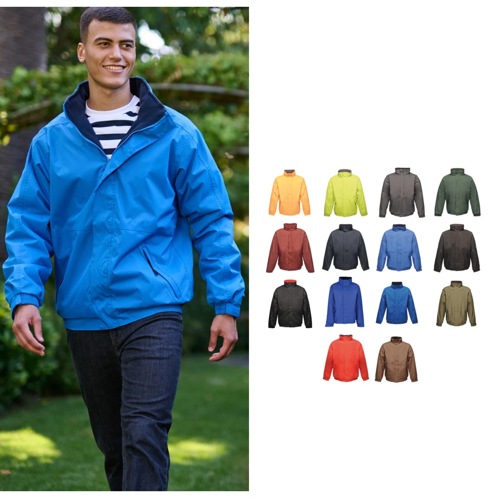 Regatta Alven Giacca Uomo Con Cappuccio Fisso, Pile Mélange Riciclato, Inserti Elasticizzati Extol, Blu, Per Trekking E Tempo Libero