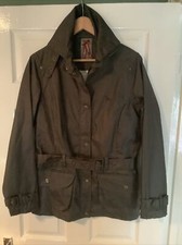 Womens Hawkshead Belted Wax-style Jacket. Size 12