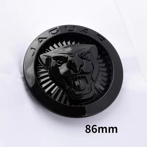 Für Jaguar 86mm 72mm Autoteile vorne Logo schmücken Abzeichen rote Beschichtung - Bild 16 von 22