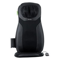Homedics Sedile Massaggiatore Shiatsu Schiena Funzione Calore Nero Sbm 75H Eu