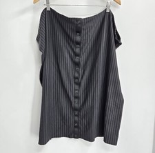 Lululemon Scarf Vinyasa Infinity Wrap Heathered Gray Black Snap Closure