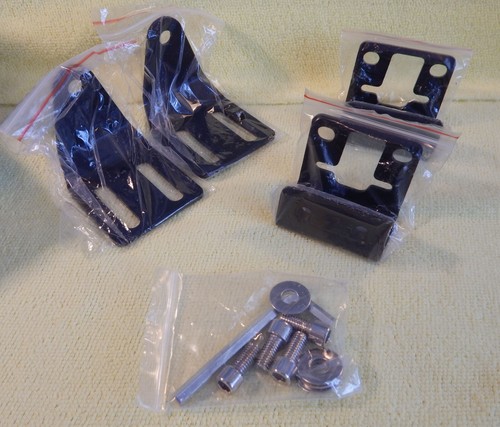 Ford Bronco Universal Light Bar Mounting Brackets Steel Black For 2021-2023 Ford