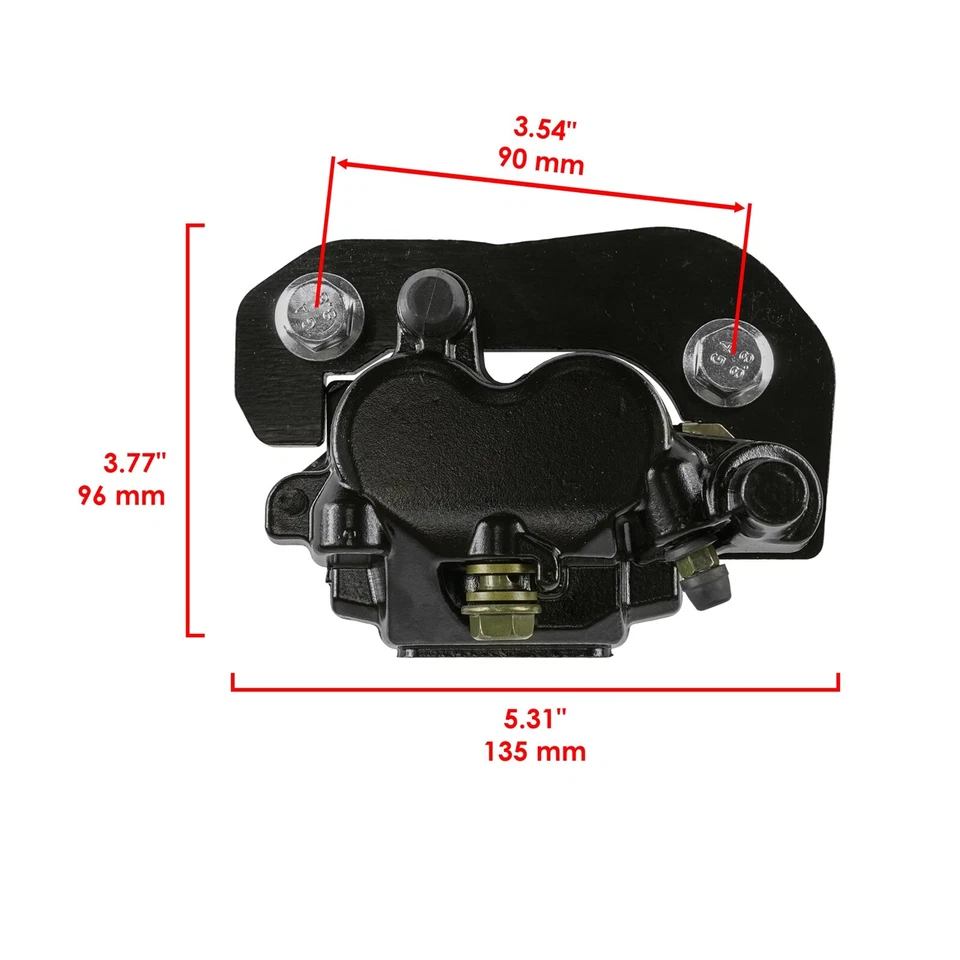 Rear Brake Disc with Caliper for Can-Am CanAm Outlander Max 1000 13-2015 21-2022 - Image 3 of 4