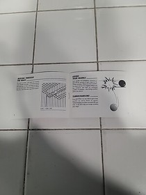 MARBLE MADNESS : (NES , 1988) = **INSTRUCTION MANUAL ONLY**