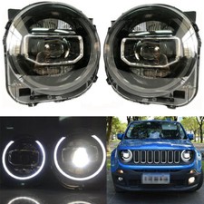 für Jeep Renegade 2014-2021 LED Scheinwerfer Versammlung Blinker DRL Hi/Lo Beam