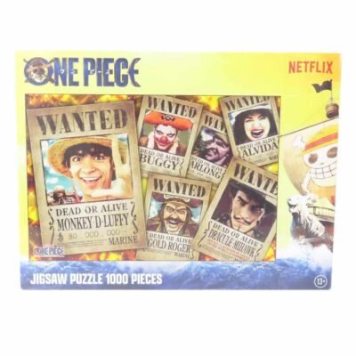 One Piece Wanted Poster Netflix Live Action Jigsaw Puzzle 1000