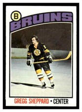 1976 Topps #155 Gregg Sheppard