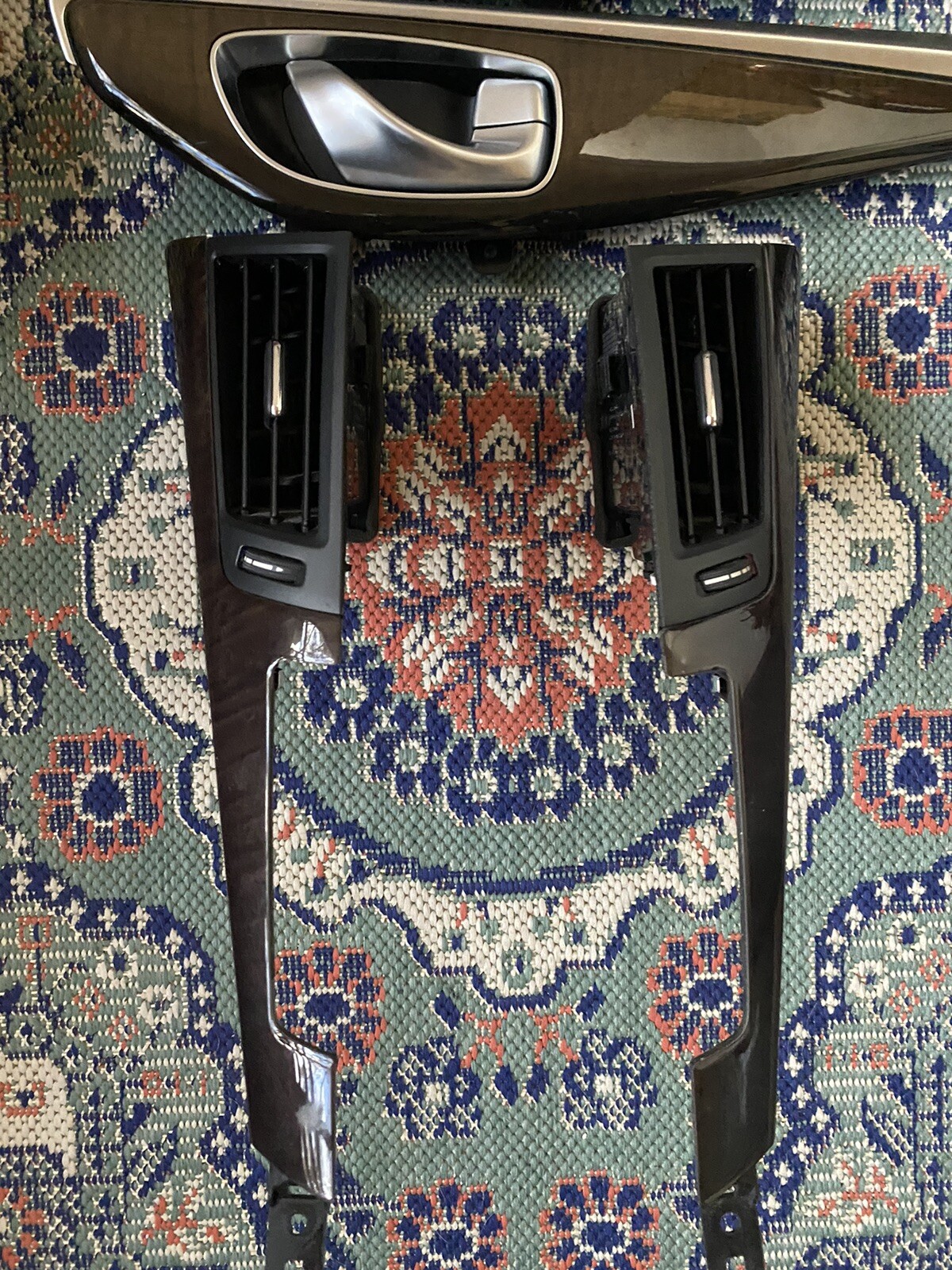 1420 Infiniti Q50 Complete Interior Wood Trim Door Center Console eBay