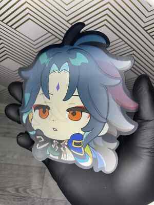 Genshin Impact Xiao & Kazuha 3D Lenticular Car Motion Sticker Decal Peeker