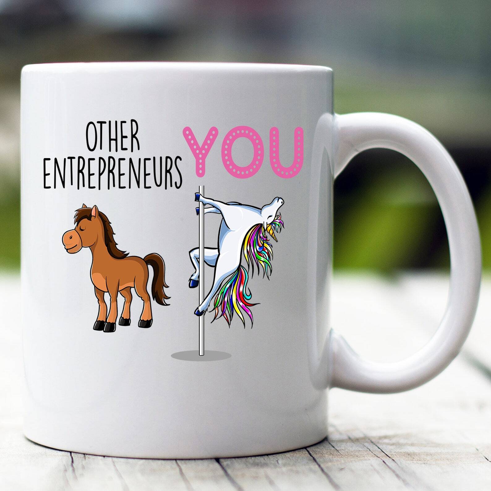 Entrepreneur Gift Entrepreneur Mug Entrepreneur Funny Unicorn Mug Entrepreneur C