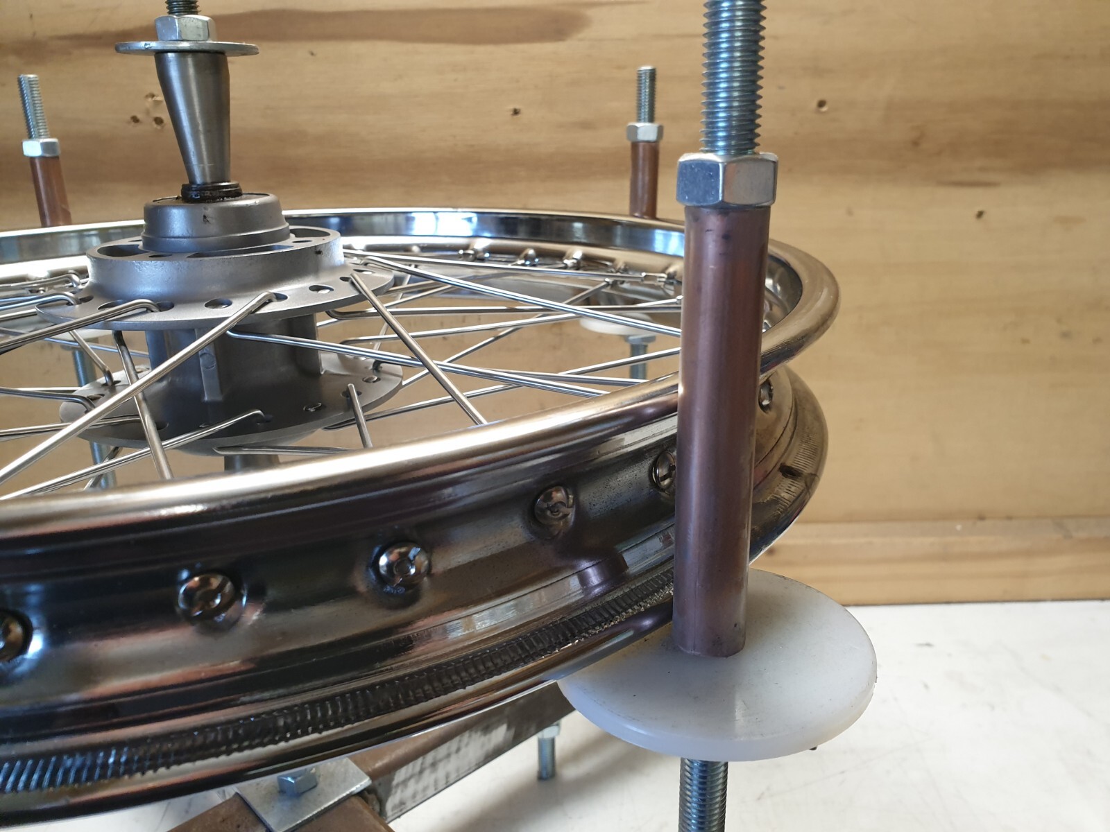 Motorcycle Wheel Building Jig, Stand, Offset Jig, Setting Up Jig. eBay