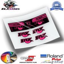 SHOCK ABSORBER FLUOR STICKERS PEGATINAS AMORTIGUADOR FOX FLOAT CTD WP197