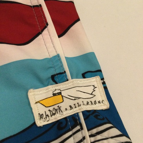 Billabong Andy Davis Whale Boys Board Shorts Swim Trunks Sz 26 - Picture 4 of 9