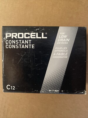 Duracell Procell Alkaline Batteries C 12/Box PC1400