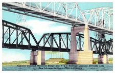 Waverly, TN River Johnsonville Steam Plant Hickman Lockhart Memorial Bridge -A91