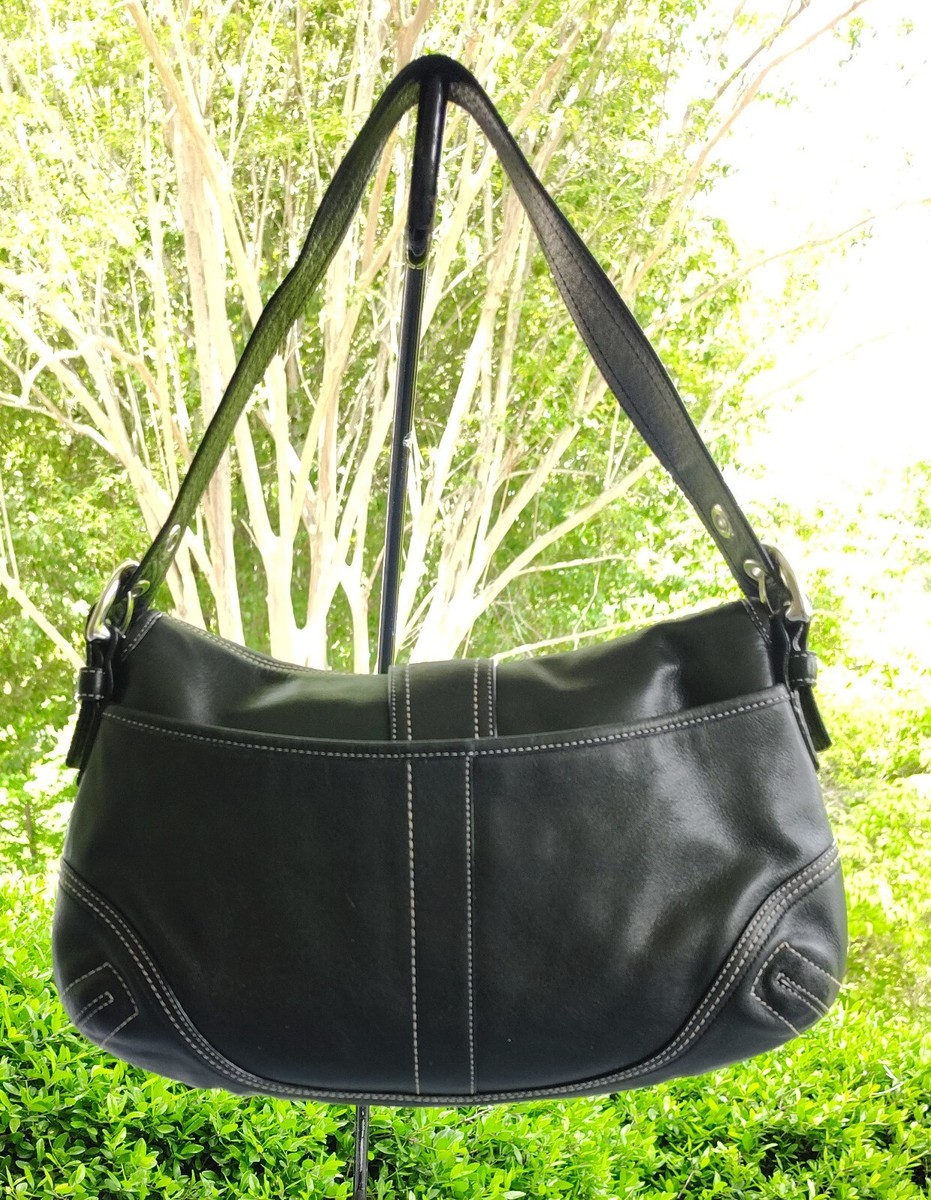 Coach D0778-F10192 MEDIUM Vintage Soho Top Flap Y2K Black