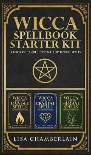 Thumbnail - Wicca Spellbook Starter Kit: A Book Of Candle, Crystal, And Herbal