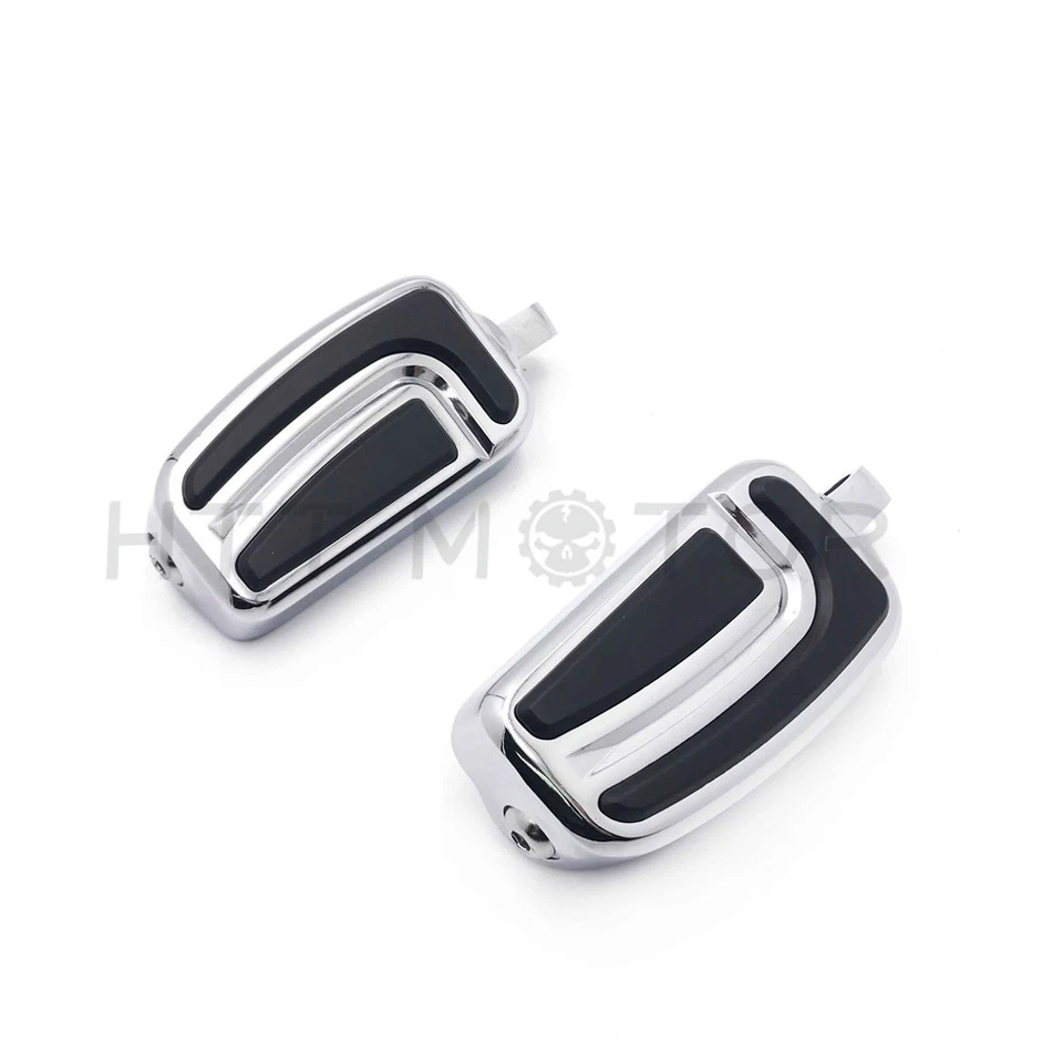 Clavijas de pie cromadas AirFlow para Harley Sportster 1200 Iron Street 500 CVO 1984-2017 Foto 2 de 4