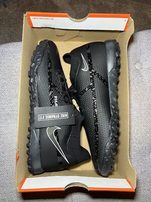 Size 10 - Nike Phantom GT2 Academy Dynamic Fit TF Black | eBay display picture 1