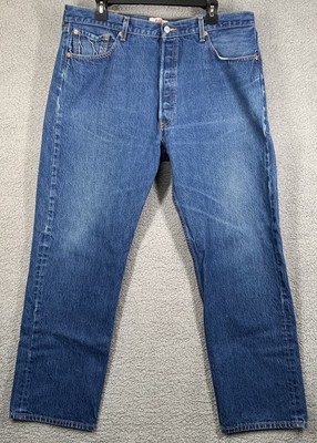 LEVI'S リーバイス501xx USA製　WPL423 Levi's 501XX Jeans Vintage Mens 36x30 Button Fly Blue Denim