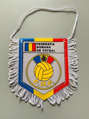 Fanion Federatia Romana de Fotbal din R.S. Romania