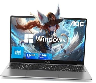  15.6'' Laptop for Home or Work, Intel Quad-Core Processor (Up to 3.6GHz), 16GB 
