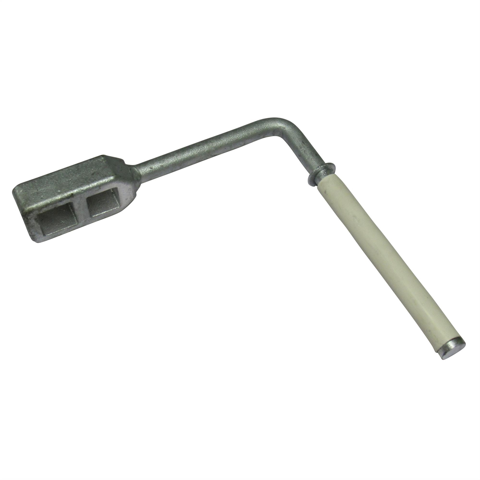 Galvanised Canal Lock Gate Windlass (Rotating Handle Boat Key British Waterways)