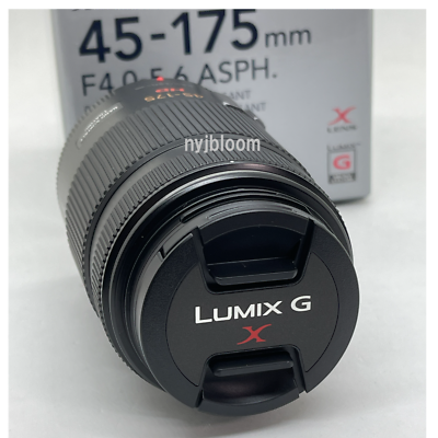 New Panasonic Lumix G X Vario PZ 45-175mm f/4.0-5.6 ASPH. Lens