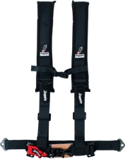 DragonFire Racing Harness- H-Style- 4-Point- 2in Buckle- Black