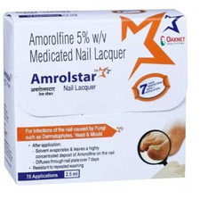 Amrolstar Nail Fungal Lacquer 2.5ml Lacquer Nail Anti - Fungal Nail Treatments