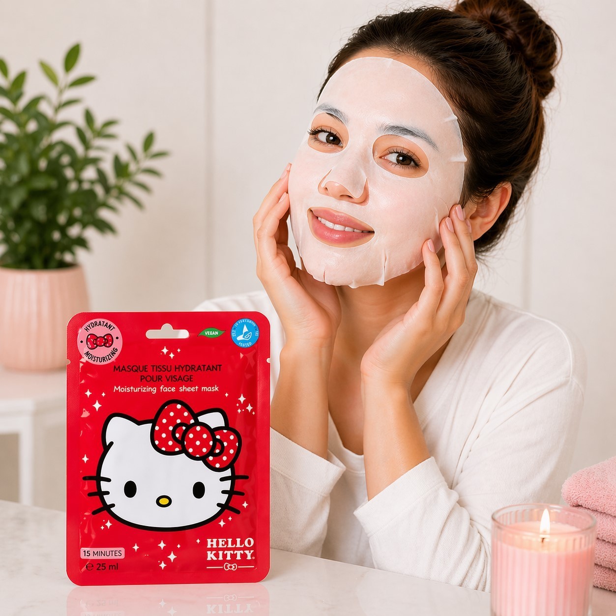Hello Kitty Moisturizing Face Sheet