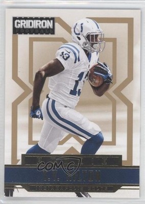 2012 Panini Gridiron Rookie Gold X's 8/100 TY Hilton #286 Rookie RC 0a6