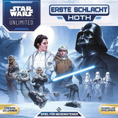 FantasyFlightGames Star Wars Unlimited Erste Schlacht Hoth Sammelkarten Neu/OVP