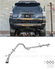T304 Stainless Steel Cat Back Exhaust System Kit For 03-24 Toyota 4Runner