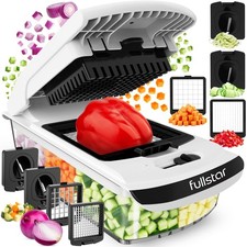 Fullstar Pro Original Vegetable Chopper Spiralizer Kitchen Prep Tool 4 in 1