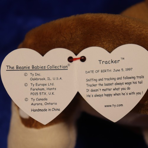 Ty Beanie Tracker - DOB: June 5, 1997 - P.E. Pellets - 5th Generation (x294) - Picture 5 of 8