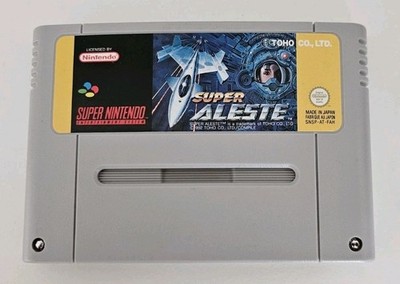 Snes Super Aleste Nintendo Space Megaforce